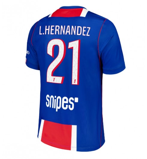 Paris Saint-Germain Lucas Hernandez #21 Domácí Dres 2026-27 Krátký Rukáv Paris Saint-Germain Lucas Hernandez #21 Domácí Dres 2026-27 Krátký Rukáv